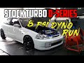 Stock Single Cam TURBO Civic - DYNO DAY - Speed &amp; Sound Rolling Thunder Dyno Day