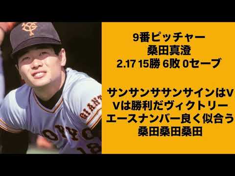 【巨人応援歌】1987年 読売ジャイアンツ 1-9