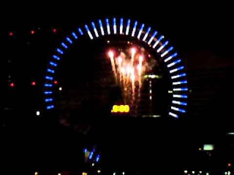 2010~2011横浜大さん橋　カウントダウン