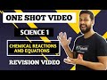 10th Science 1 | One Shot Revision Video | Chapter No 3 | chemical Reactions & Equations |