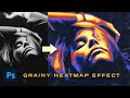 Grainy Gradient Heatmap Photoshop Tutorial