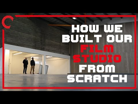 How We Built Our FILM STUDIO From Scratch!