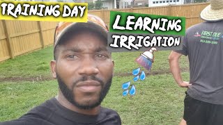 Learning To Install Irrigation Systems  | Lawn Care Business