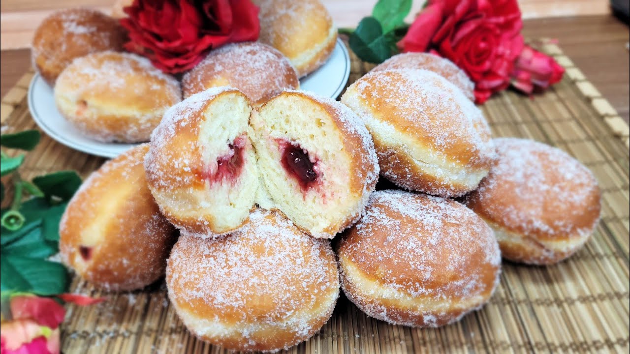 Kreppel / Berliner - Pfannkuchen selber machen / Krapfen ...