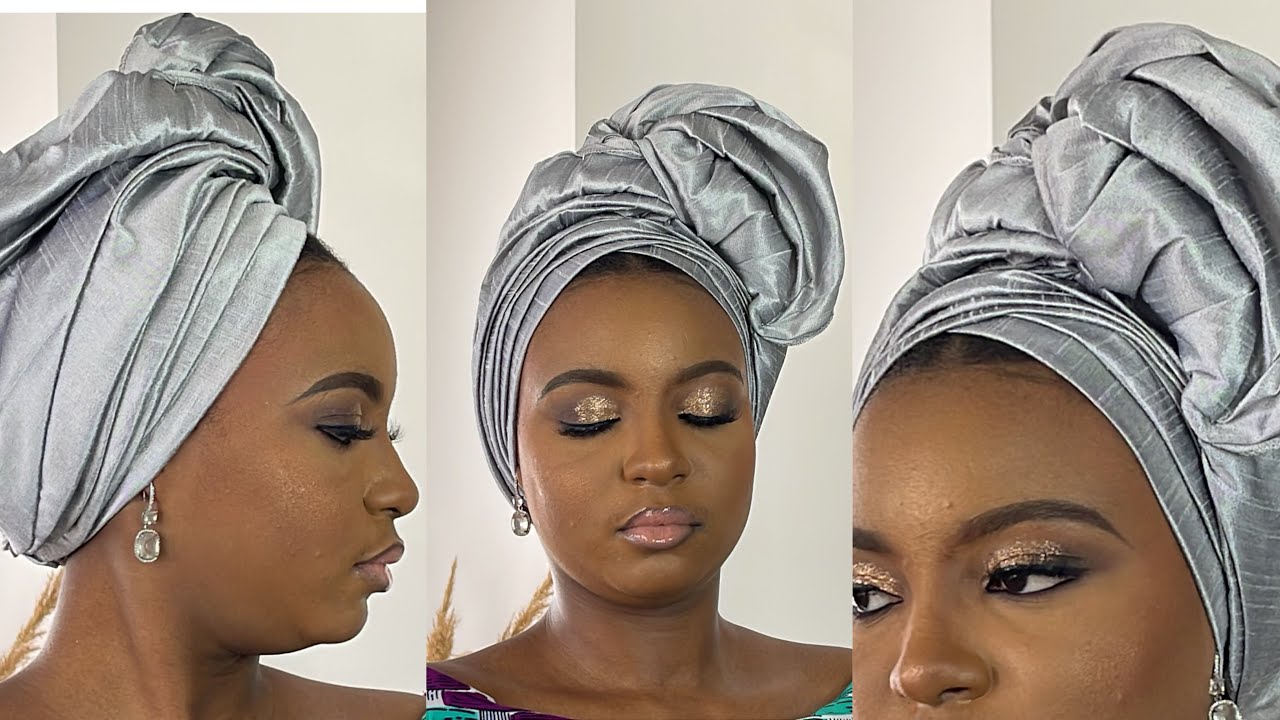 how to tie an african turban