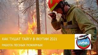 Как тушат лесные пожары в Якутии 2021