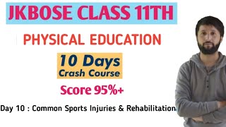 JKBOSE CLASS 11TH PHYSICAL EDUCATION OneShot Chapter 10 Score 95%+ screenshot 3