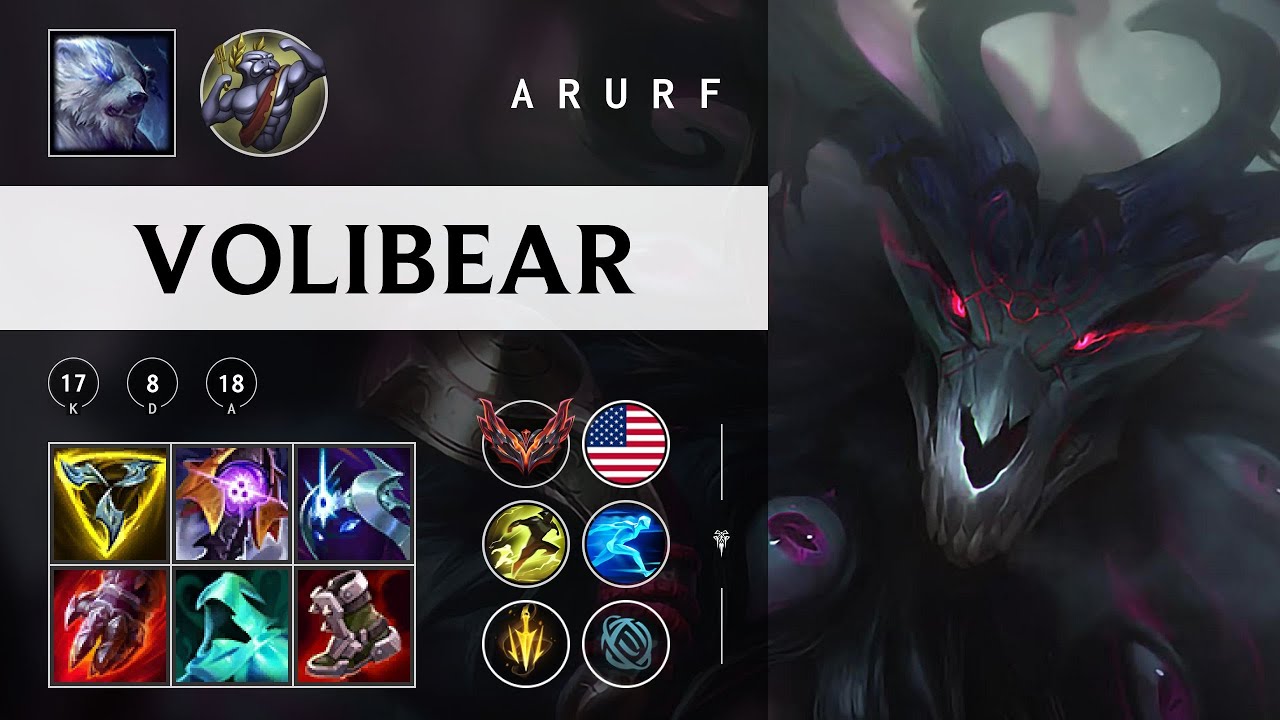 Volibear ARURF - NA Grandmaster Patch 25.23