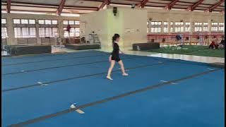 O2SN Cabang Senam Putri, Thalihah Azzahra Radi, SD Karunia Global School Kota Jambi.
