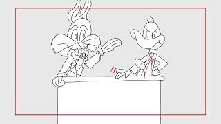 Bugs And Daffy At The Annies Fan Anamatic.