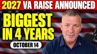 Biggest VA Raise in 4 Years Gets Announced October 14 — How Much More You'll Get at Every Rating