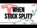 When Will TESLA Do A Stock Split? (Tesla Stock Split Prediction)