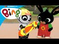 Bing och Pando åker skateboard i parken! | Bing Svenska