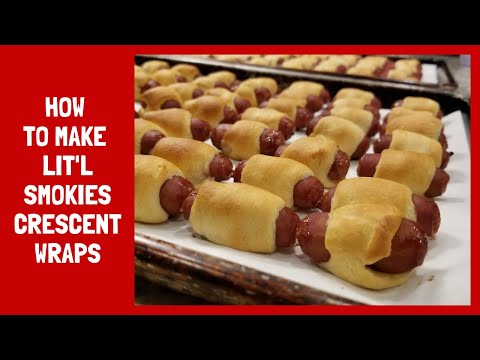 How To Make Lit'l Smokies Crescent Wraps