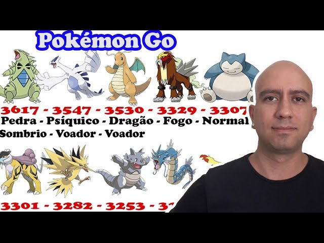 Pokemon Go #2 pokemons mais fortes 1 e 2 geração 