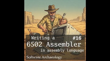 Writing a 6502 assembler in assembly language #16