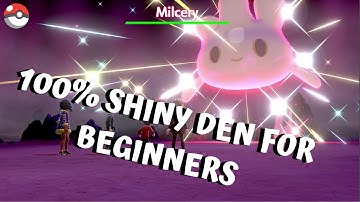 EASY Way to get a SHINY DEN in Pokemon Sword and Shield for BEGINNERS