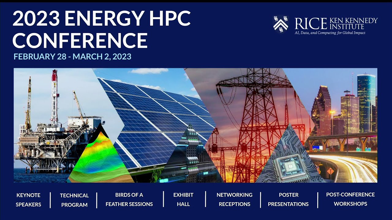 Welcome to Energy HPC Conference + Recognizing Scott Morton