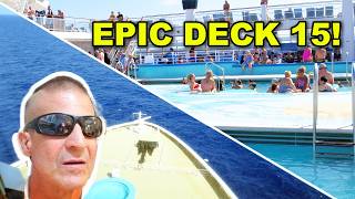 INSANE Sea Day Mayhem! Norwegian Epic Deck 15 Tour