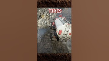 Snowrunner tires matter. #shorts #snowrunner