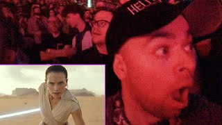 EPISODE 9 TRAILER REACTION LIVE AT STAR WARS CELEBRATION (IAN MCDIARMID COMES ON STAGE)