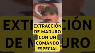 EXTRACCIÓN DE MADURO CON UN COMANDO ESPECIAL #noticiasdevenezuelahoy #noticiasdehoy #news #viral
