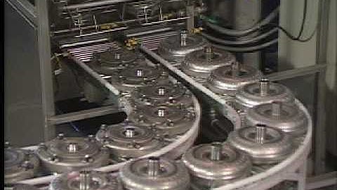 Automatic Loading Demonstration of a Jenfab Vertical Chain Conveyor