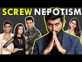 Shwetabh Destroys Bollywood NEPOTISM in Detail