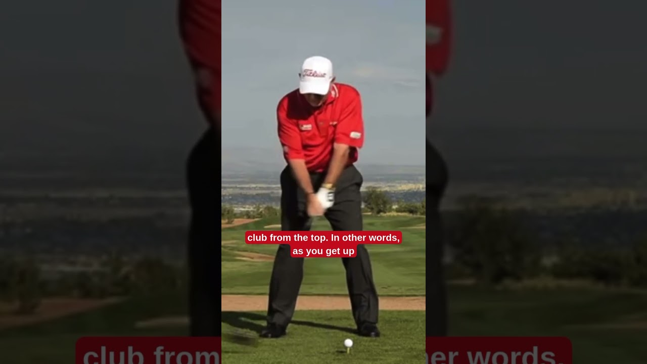 Butch Harmon gives a quick lesson on how to hit longer drives.
