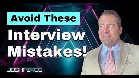 How to Have a Good Video Interview and Avoid Common Mistakes