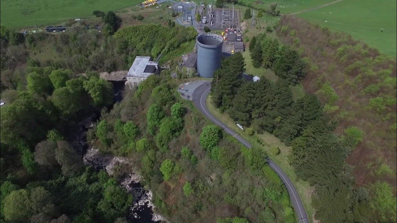 Poulaphouca Waterfall and Dam YouTube