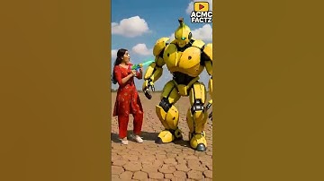 Ladki ne jadu se bnaya robot 😱 !! ACMC factz !! #kids #cat #catshorts #catlovers #kids #funny #viral