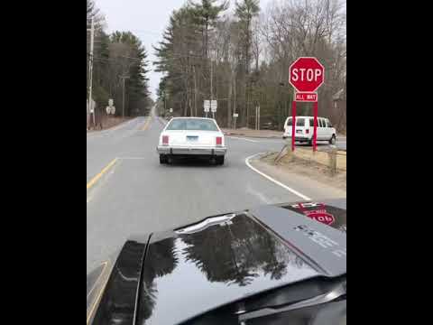 Coyote Swapped Crown Vic Burnout