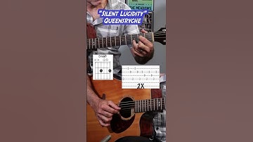 Thumbnail of The beautiful guitar intro to silent lucidity by Queensryche #shorts