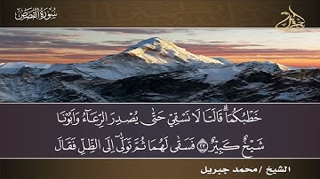 الشيخ محمد جبريل | سورة القصص | من صلاة التراويح من مسجد عمرو بن العاص عام ٢٠١٢مـ  - ١٤٣٣هـ