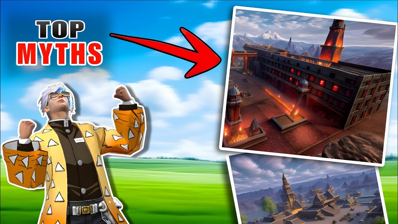 FREE FIRE TOP MYTHS!!
