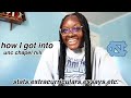 HOW I GOT INTO UNC Chapel Hill *OUT OF STATE* // The COLLEGE ADMISSIONS CHAT EP.1