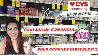🔥 CVS 🔥 Toda mi compra GRATIS mas GANANCIA de CASI $15. Solo cupones DIGITALES!!