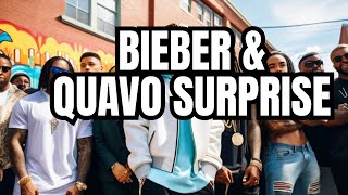 Justin Bieber and Quavo's Surprise  Empowering Voices in the Community