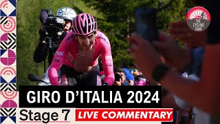 Giro d'Italia 2024 Stage 7 LIVE COMMENTARY - Tadej Pogacar VS Geraint Thomas On The Time TRIAL