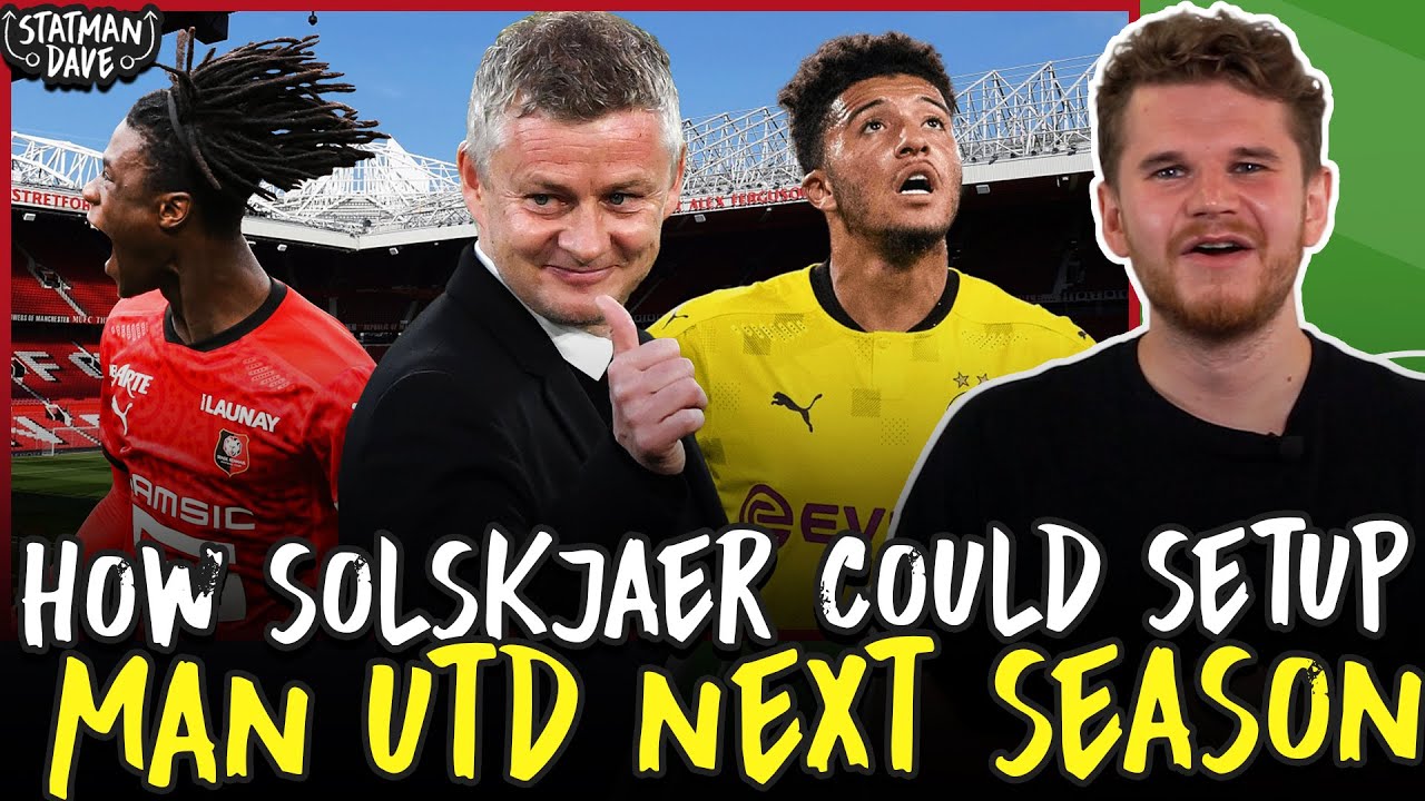 How Solskjaer Could Set Up Manchester United Next Season | Starting XI, Formation & Tactics