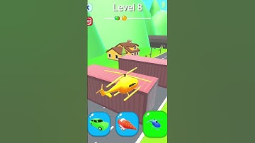 Shape - Shifting - Gameplay Walkthrough (iOS & Android) #8 #shorts #games #funny
