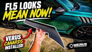 Installing Verus Engineering Canards on My FL5 Civic Type R | Big Aero Upgrade!
