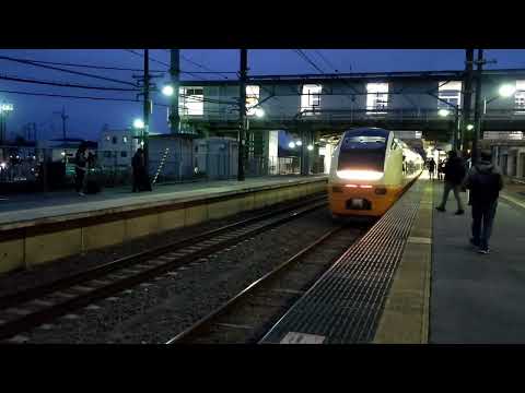 【653系新幹線代行救済列車】E653系いなほ編成  東北新幹線不通に伴う救済臨時列車を那須塩原で見てきた！