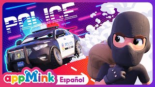 ¡NUEVO!🚓💪 ¡Canción de la Policía! 🎵🚔 ¡Héroe en Acción! 🌟✨ #appminkespañol #nurseryrhymes