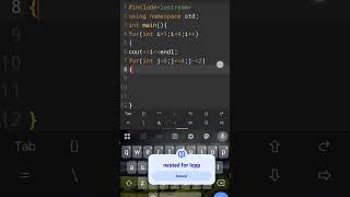 nested for loop cpp || c++ nested for loops ||nested for loop in c++ apna college ||#coding