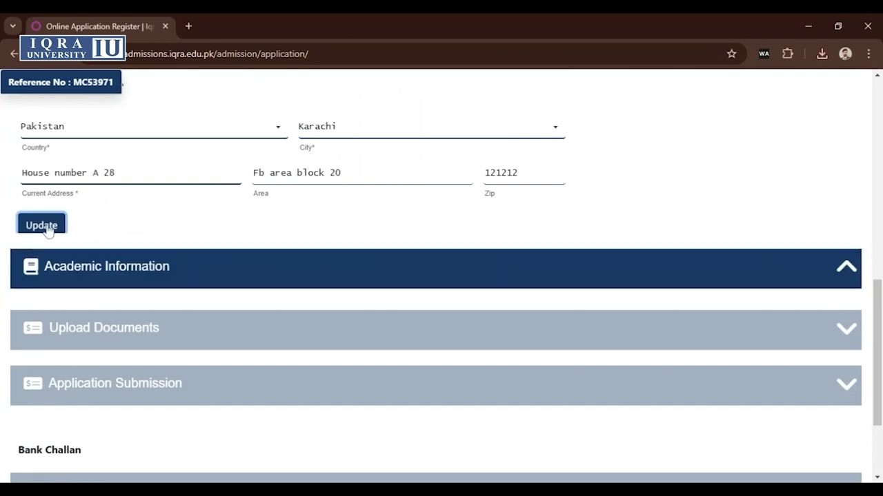 Step-by-Step Admission Guide | Iqra University