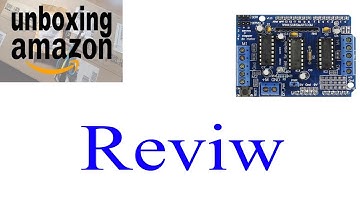 Arduino Tutorial: Using a Motor shield! unboxing and review