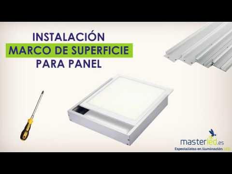 Marco superficie panel Led 60x60