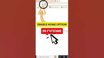 Enable Home Button in Chrome Fast! #shorts